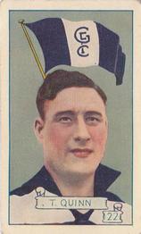 1934 Allen's VFL Footballers #22 Tom Quinn Front